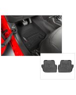WeatherTech  DigitalFit Front & Rear Floor Liners for 18-25 Jeep Wrangler JL 2-Door