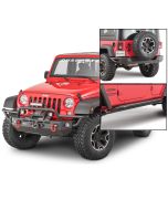 Quadratec  QRC Front / Rear Bumper & Rocker Guards for 07-18 Jeep Wrangler JK Unlimited 4-Door