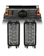 Oracle Lighting   Dual Function Amber/White Reverse LED Module for Flush Tail Lights for 18-23 Jeep Wrangler JL and Gladiator JT