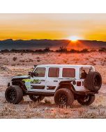 Air Design JE05A15 High Top Fender Flare Set in Satin Black for 18-22 Jeep Wrangler JL