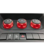 AJT Design  Impact Climate Control Knob Trim Rings for 11-18 Jeep Wrangler JK