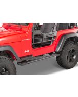 Aries 1500100 Front Tube Doors for 97-06 Jeep Wrangler TJ