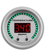 Auto Meter  Elite Digital Series Dual Channel Fluid Temperature Gauge 