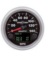 Auto Meter 880828 iCAN 3 3/8" Sport II Speedometer Gauge 0-140 MPH 