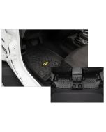 Bestop  All Weather Floor Liners for 18-25 Jeep Wrangler JL 2-Door