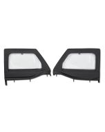 Bestop HighRock 4x4 Element Upper Fabric Half Doors for 18-24 Jeep Wrangler JL & Gladiator JT