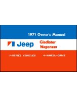 Bishko Automotive Literature  Factory Authorized Owners Manuals  for 66-91 Wagoneer, Grand Wagoneer & J-Series Trucks