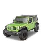 Bushwacker 10923-07 Flat Style Fender Flares for 18-22 Jeep Wrangler JL