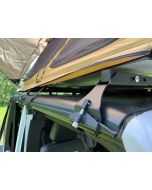 Exposed Racks  Hardtop Tent Roof Rack for 07-18 Jeep Wrangler Unlimited JK 4-Door