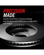 PowerStop  Z17 Stock Replacement Brake Kit with Calipers for 03-06 Jeep Wrangler TJ & 99-01 Cherokee XJ