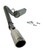 MBRP S5500AL Installer Series Cat Back Exhaust System in Aluminized Steel for 00-06 Jeep Wrangler TJ with 2.5L I-4 & 4.0L I-6 Engines