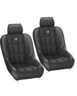 BAJA LOW BACK BLK/CLTH W/HEAD 76-06     62202B