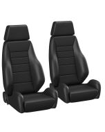 GTS II REC LUMBAR BLK LEATHER PR        L20301