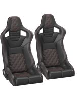 RRB HEATED BLK VIN/CARBON DIA RED PR    84917