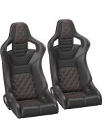 RRB HEATED BLK VIN/CARBON DIA RED PR    84917