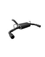Corsa Performance 21016BLK dB Performance by Corsa Dual Rear Exit Axle Back Touring Exhaust for 18-20 Jeep Wrangler JL