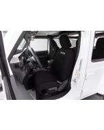 Covercraft  "Jeep" Logo Endura SeatSaver Front Seat Covers for 18-24 Jeep Wrangler JL & Gladiator JT