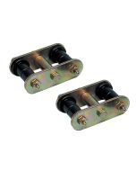 Currie Enterprises CE-9034 Rear Greasable Shackle Pair for 76-86 Jeep CJ