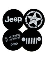 Jeep Merchandise  Jeep Logo Coaster Set 4-pc. 