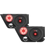 JK front door speaker pod W/SPEAKERS