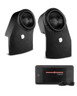 10"wheel well sub enclosure SPEAKER/AMP COMBO