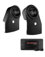 10"wheel well sub enclosure SPEAKER/AMP COMBO