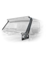 DV8 Offroad D-JL-190052-PIL Picatinny Rail A Pillar Light Mount Pair for 18-21 Jeep Wrangler JL and Gladiator JT