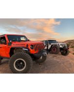 Road Armor  Stealth Mid Width Front Winch Bumper for 18-20 Jeep Wrangler JL & Gladiator JT