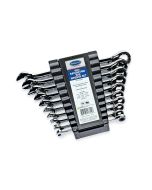 Eastwood 32061 10pc Ratcheting Wrench Set SAE Includes-1/4", 5/16", 11/32", 3/8", 7/16", 1/2", 9/16", 5/8", 11/16", 3/4