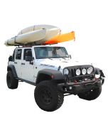 Exposed Racks  Under Soft Top Roof Rack for 07-18 Jeep Wrangler Unlimited JK 4-Door