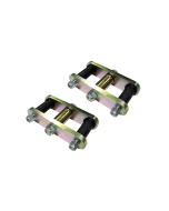 Fishbone Offroad FB27222 3/4" Front or Rear Greaseable Shackles for 55-75 Jeep CJ-5