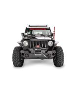 Go Rhino 230111T Trailline Winch Ready Front Stubby Bumper for 07-20 Jeep Wrangler JL, JK & Gladiator JT