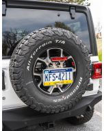 GP Factor  License Plate Relocation Kit for 18-25 Jeep Wrangler JL
