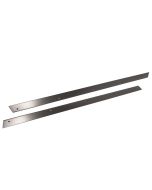 Kentrol  Stainless Steel Side Rocker Guards for 55-83 Jeep CJ5