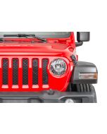 Mopar 55112873AG Headlamp Assembly Driver Side for 18-20 Jeep Wrangler JL & Gladiator JT