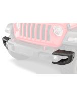Mopar 82215115 Rubicon Style Front Bumper End Caps in Steel  for 18-19 Jeep Wrangler JL & 2020 Gladiator JT