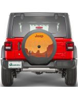 Mopar 82215441 Spare Tire Cover with Desert Logo for 18-19 Jeep Wrangler JL