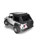 MasterTop  SkyMaster&reg; Frameless Fastback Soft Top for 04-06 Jeep Wrangler Unlimited LJ