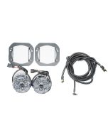 Nacho Offroad Lighting Quatro SAE Fog Light Kit for 18-24 Jeep Wrangler JL & Gladiator JT