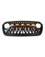 Overtread 19034 Borrego Front Grille for 18-20 Jeep Wrangler JL & Gladiator JT