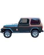 Phoenix Graphix  Sahara Edition Vinyl Hood Graphics Kit for 92-95 Jeep Wrangler YJ