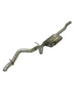 Pypes Performance Exhaust SJJ25S High Ground Clearance Exhaust with Street Pro Muffler for 18-20 Jeep Wrangler JL 3.6L