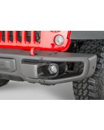 Quadratec  LED Fog Lights Kit for 07-25 Jeep Wrangler JL (with Rubicon Steel Bumper) & JK (with 10th Anniversary Bumper)