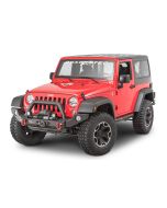 Quadratec Modular Winch Ready Front Bumper for 07-18 Jeep Wrangler JK