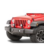 Quadratec  4" Round LED Lights with Wiring Harness