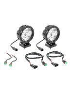 QUAD 4IN RND LED FLOOD W/ HARN 07-09 JK 97109 1043