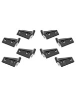 Quadratec  8pc. Replacement Door Hinge Set for 07-18 Jeep Wrangler JK Unlimited 4-Door