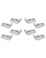 ACCUPART DOOR HINGE SET 8PC JKU CHROME 13009 0701