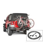 Quadratec  2 Bike Folding Bike Rack for 2" Receiver Hitch