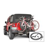 Quadratec  4 Bike Folding Bike Rack for 2" Receiver Hitch